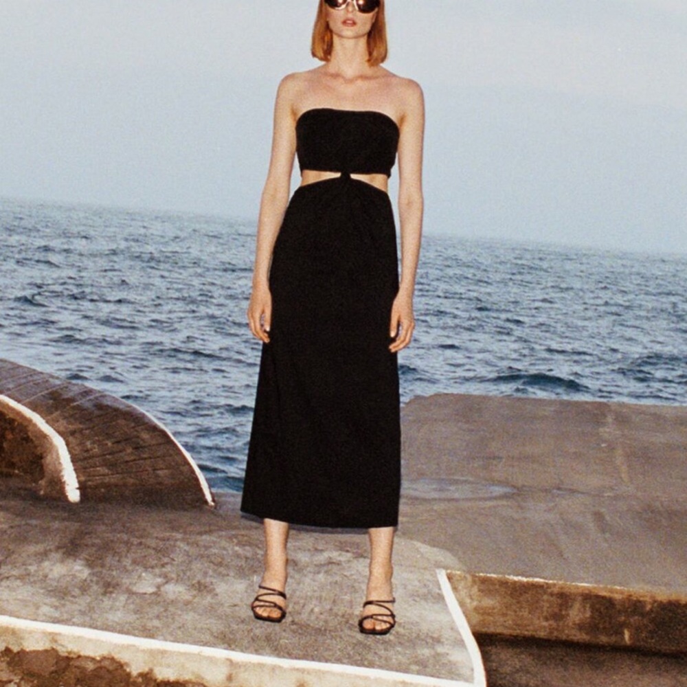 Zara cut out dress